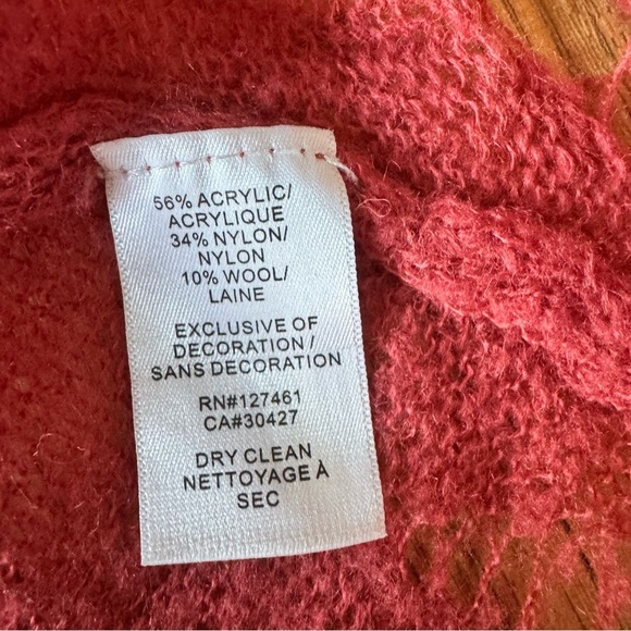 Wildfox XS Cheers Sweater Distressed Knit Pullover - Picture 6 of 8